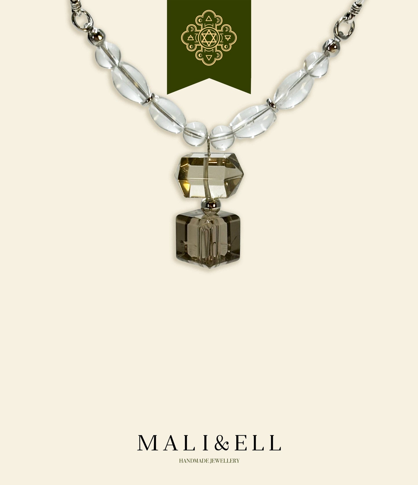 Smoky Quartz Pendant Mali & Ell