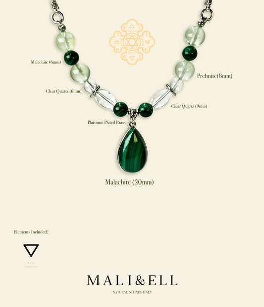 Malachite Pendant Mali & Ell