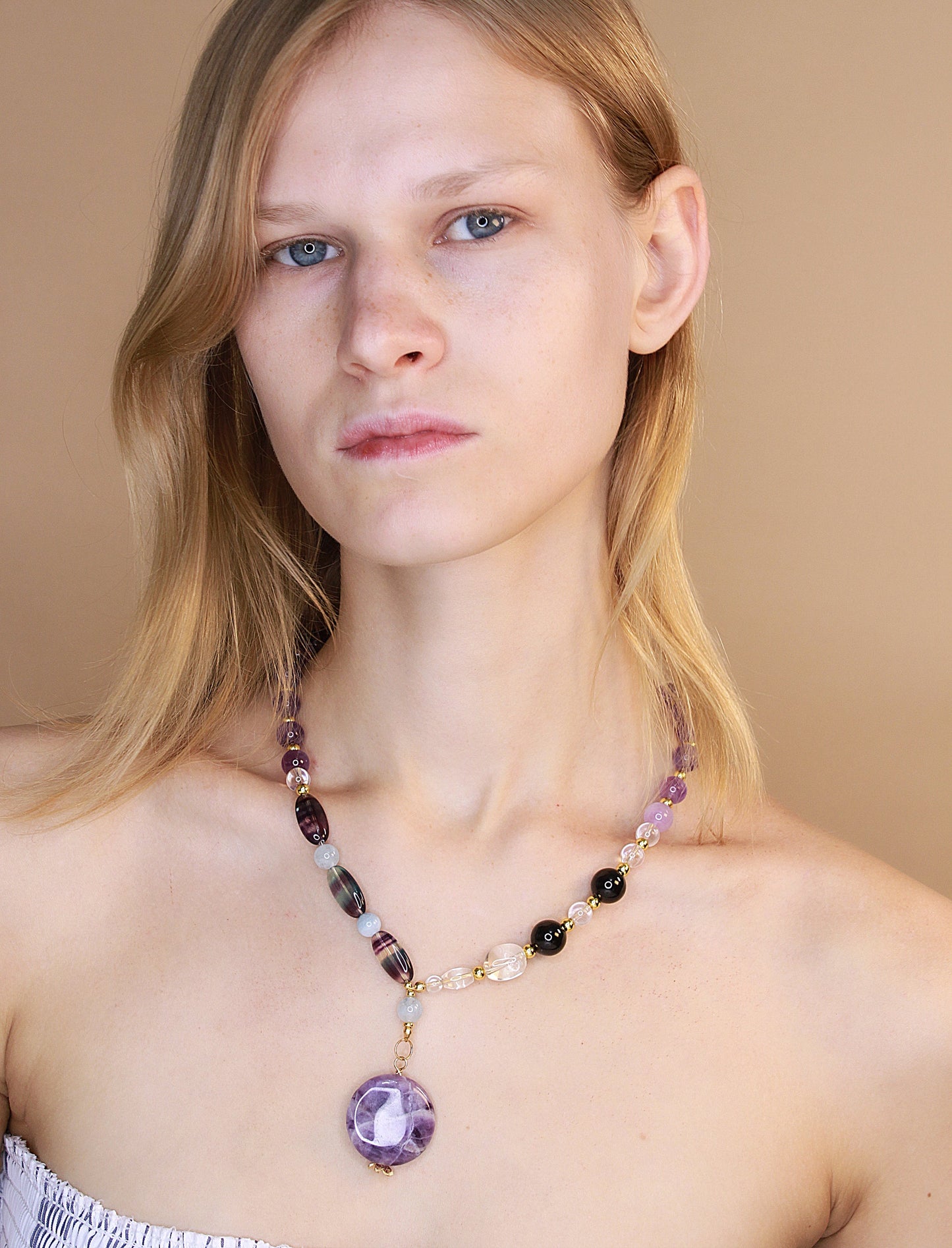 Grounding and Spiritual Protection Necklace Mali & Ell