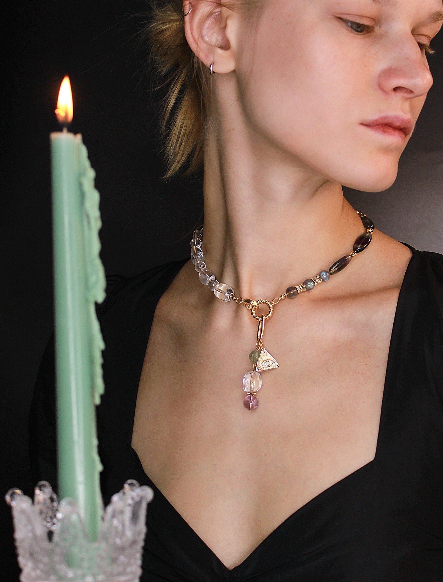 May The Magic Be with You - Collarbone Neckalce Mali & Ell