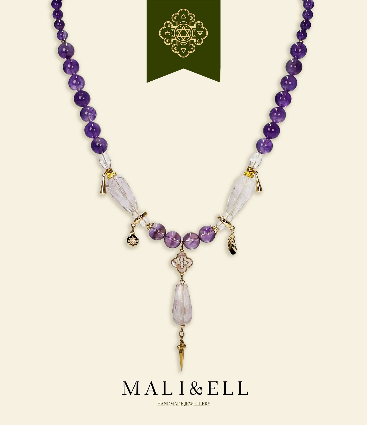 Connection Bonding - The Power of Sword Necklace Mali & Ell