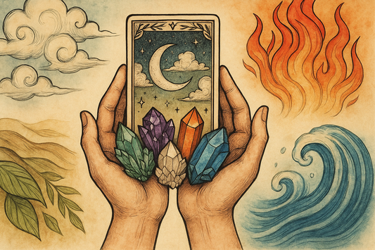 The Four Elements Crystals & Tarot Guide – Balance Your Energy