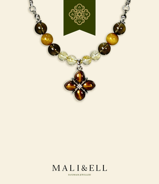 Tiger's Eye Pendant Mali & Ell