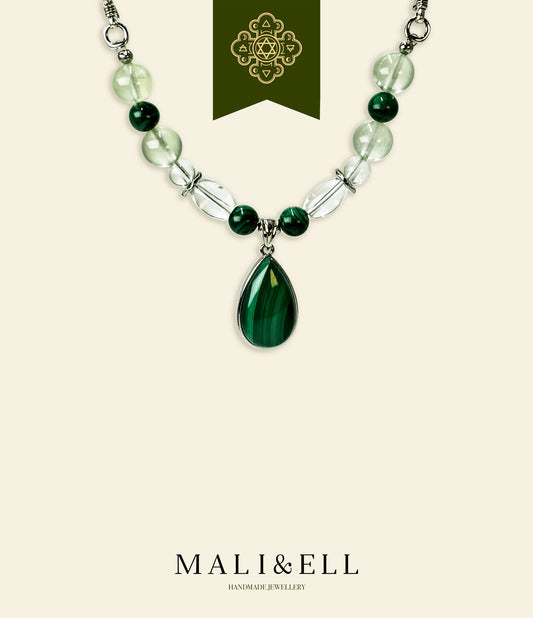 Malachite Pendant Mali & Ell