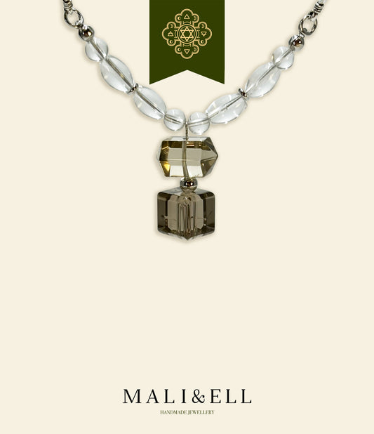 Smoky Quartz Pendant Mali & Ell