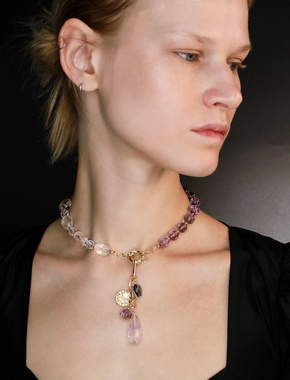 Aurora Unbound Collarbone Necklace Mali & Ell