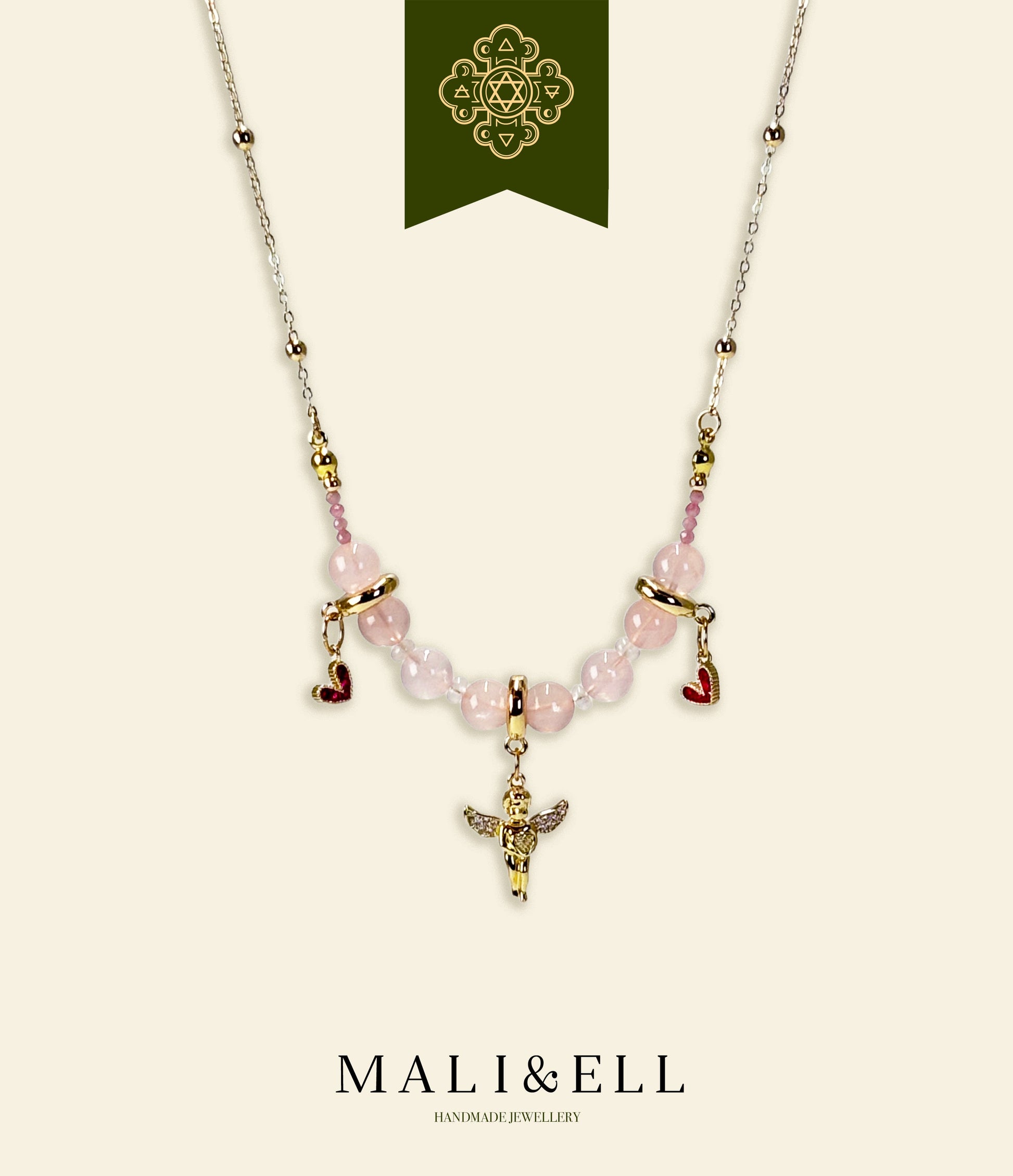 Love'em - Cupid's Blessing Necklace Mali & Ell