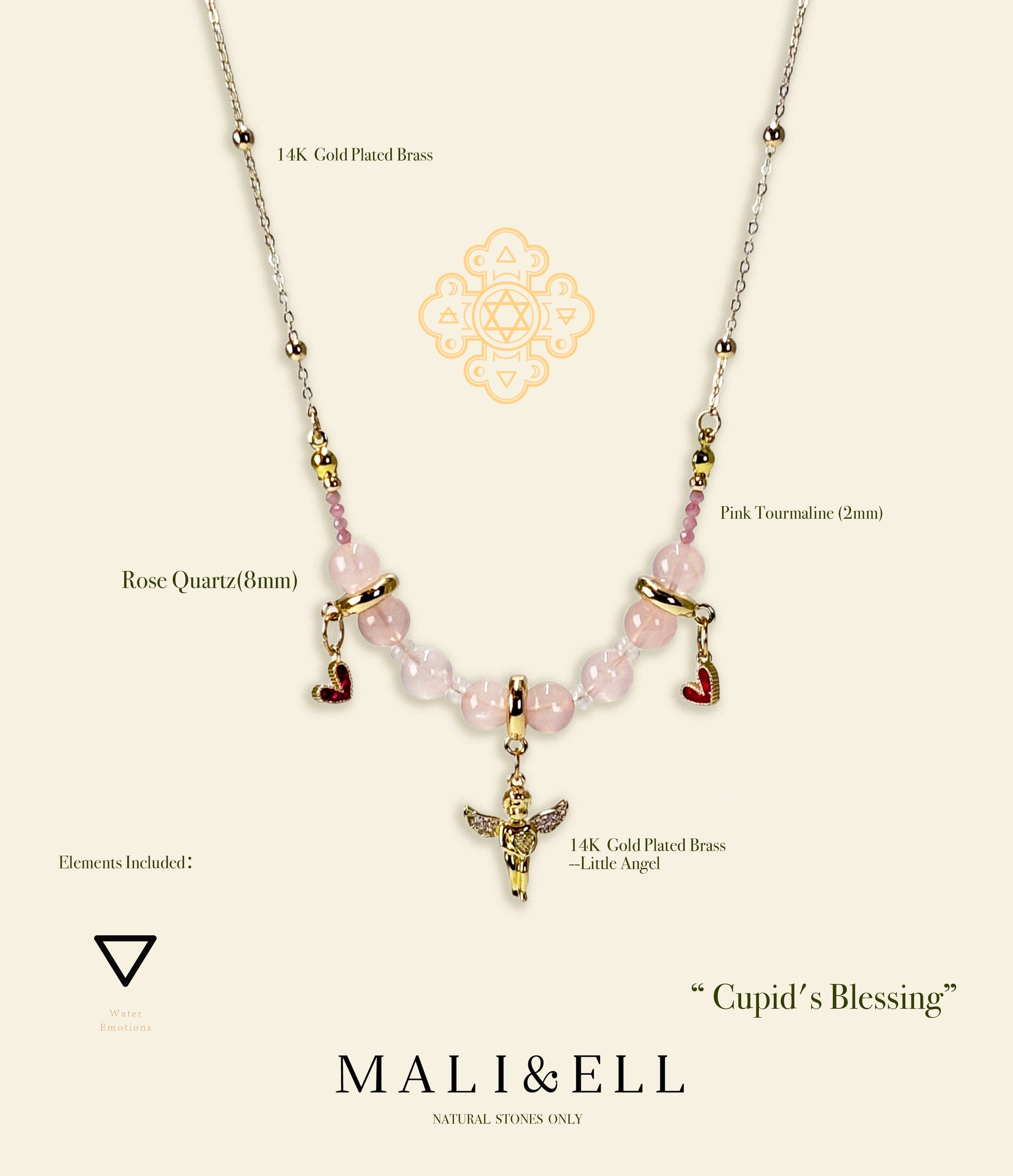 Love'em - Cupid's Blessing Necklace Mali & Ell
