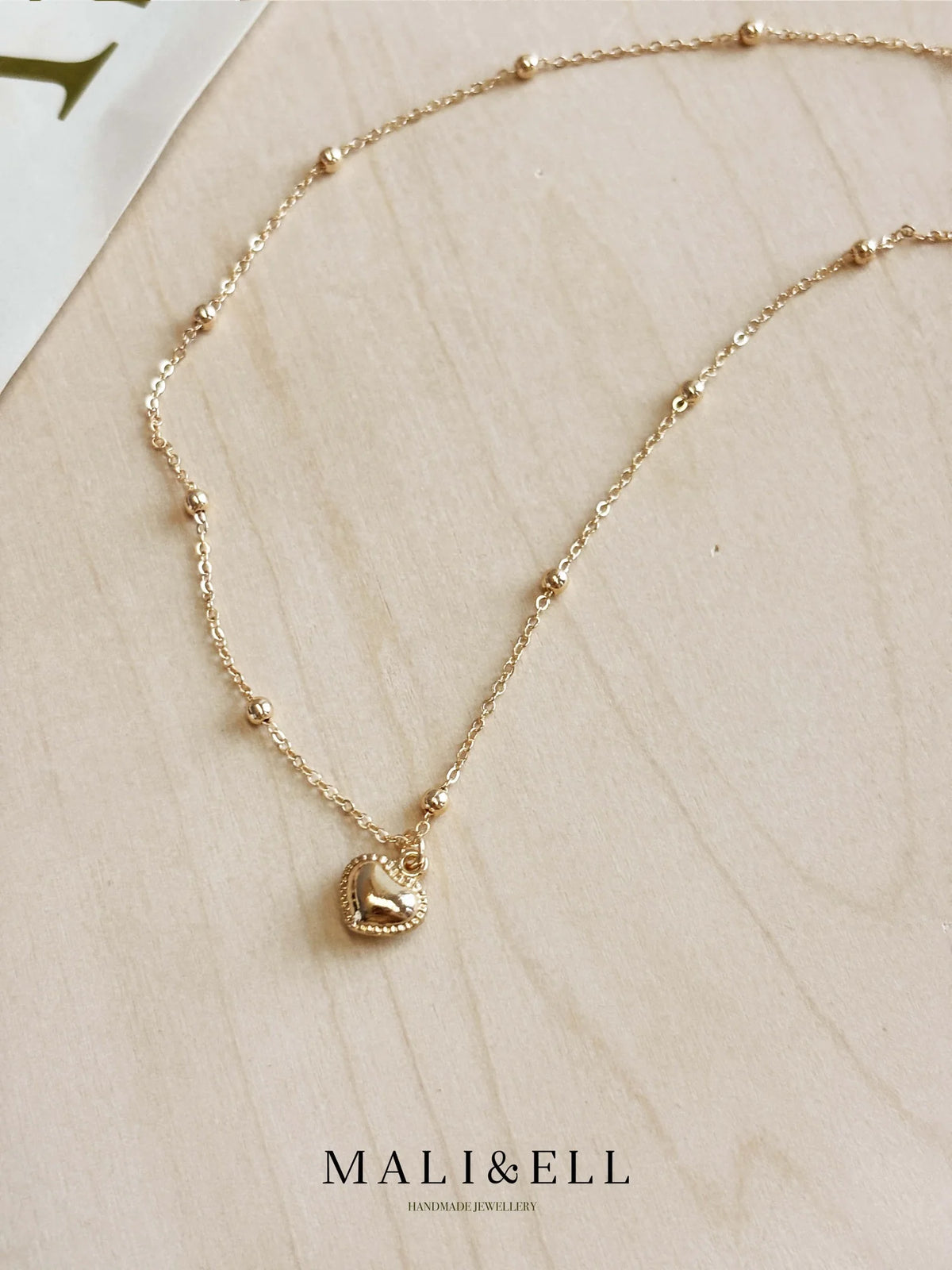 Verdant Tide Gemstone Layering Necklace Set Mali & Ell