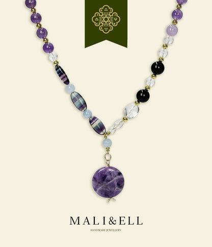 Grounding and Spiritual Protection Necklace Mali & Ell