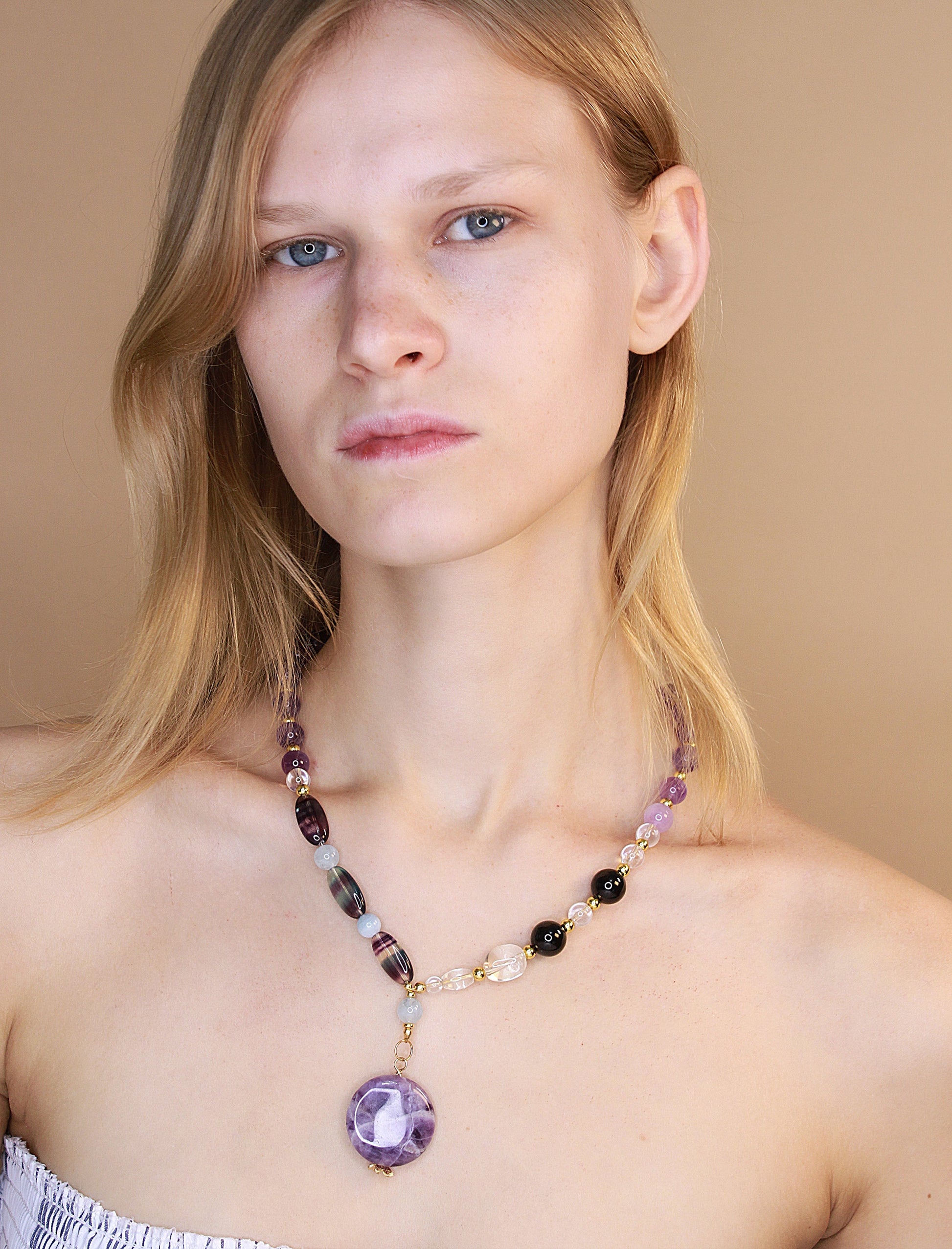 Grounding and Spiritual Protection Necklace Mali & Ell