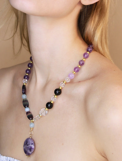 Grounding and Spiritual Protection Necklace Mali & Ell