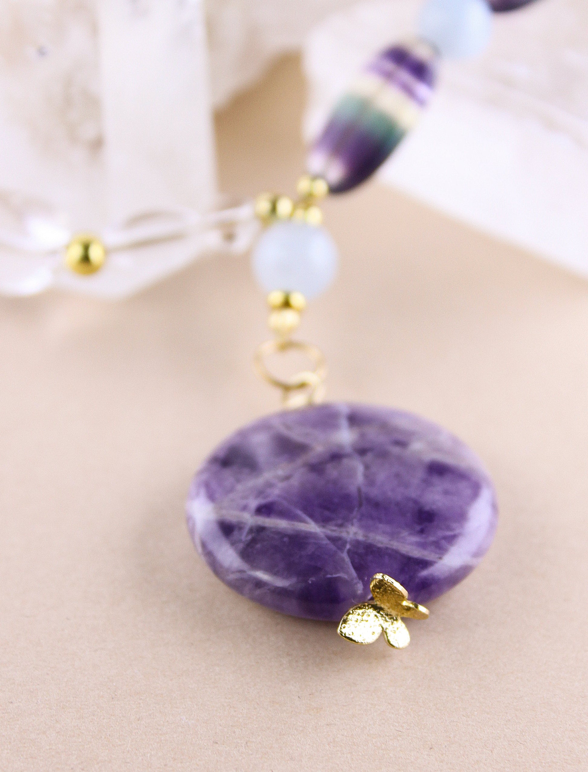 Grounding and Spiritual Protection Necklace Mali & Ell