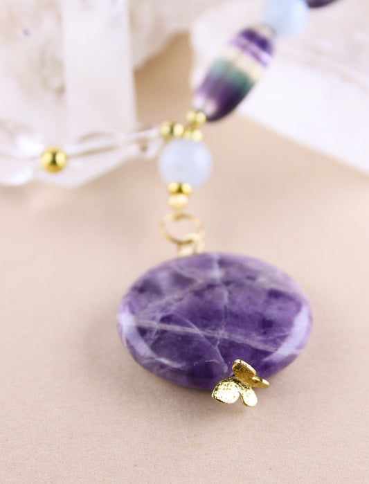 Grounding and Spiritual Protection Necklace Mali & Ell