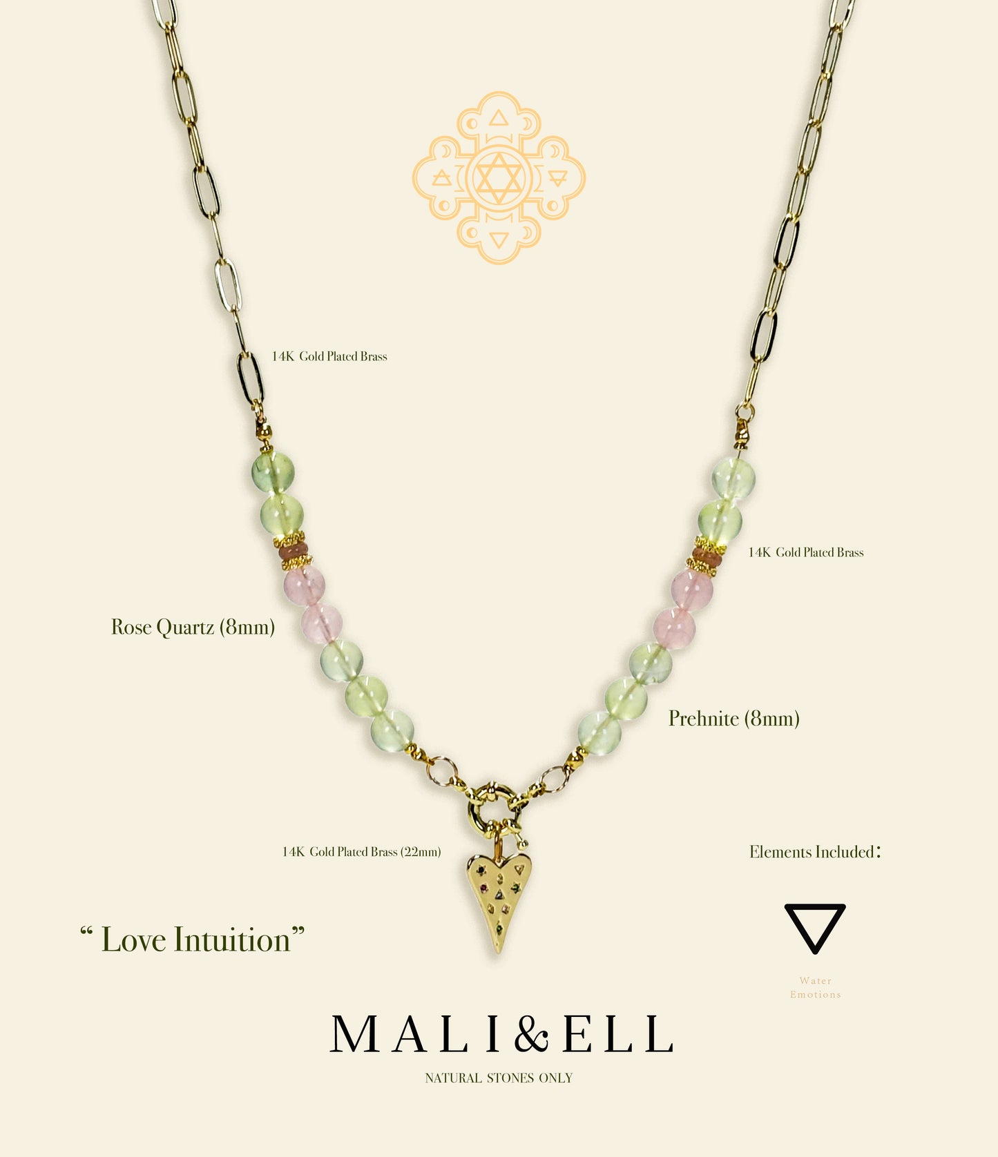 Love'em - Love Intuition Necklace Mali & Ell
