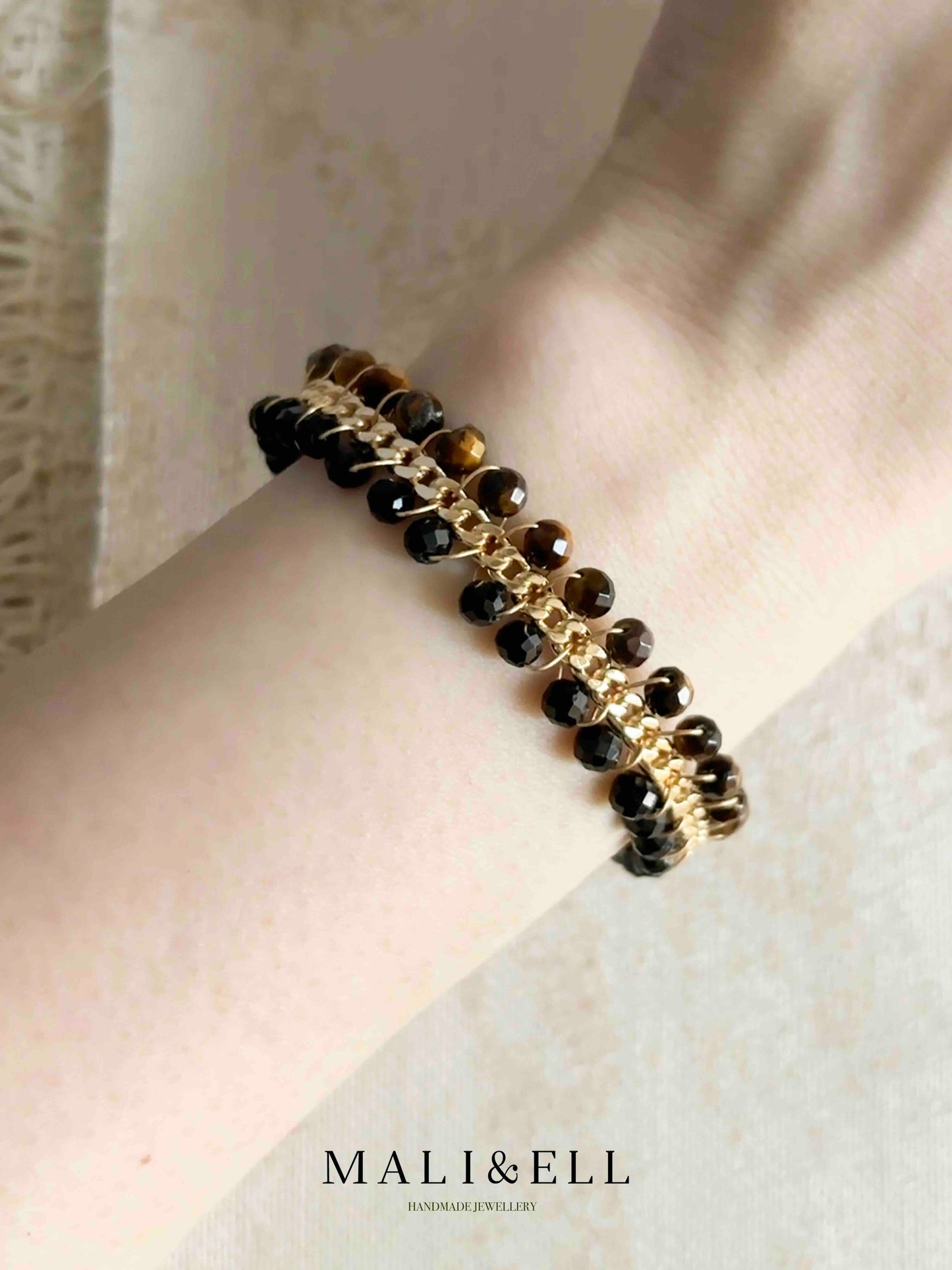 Woven Crystal Bracelet Mali & Ell