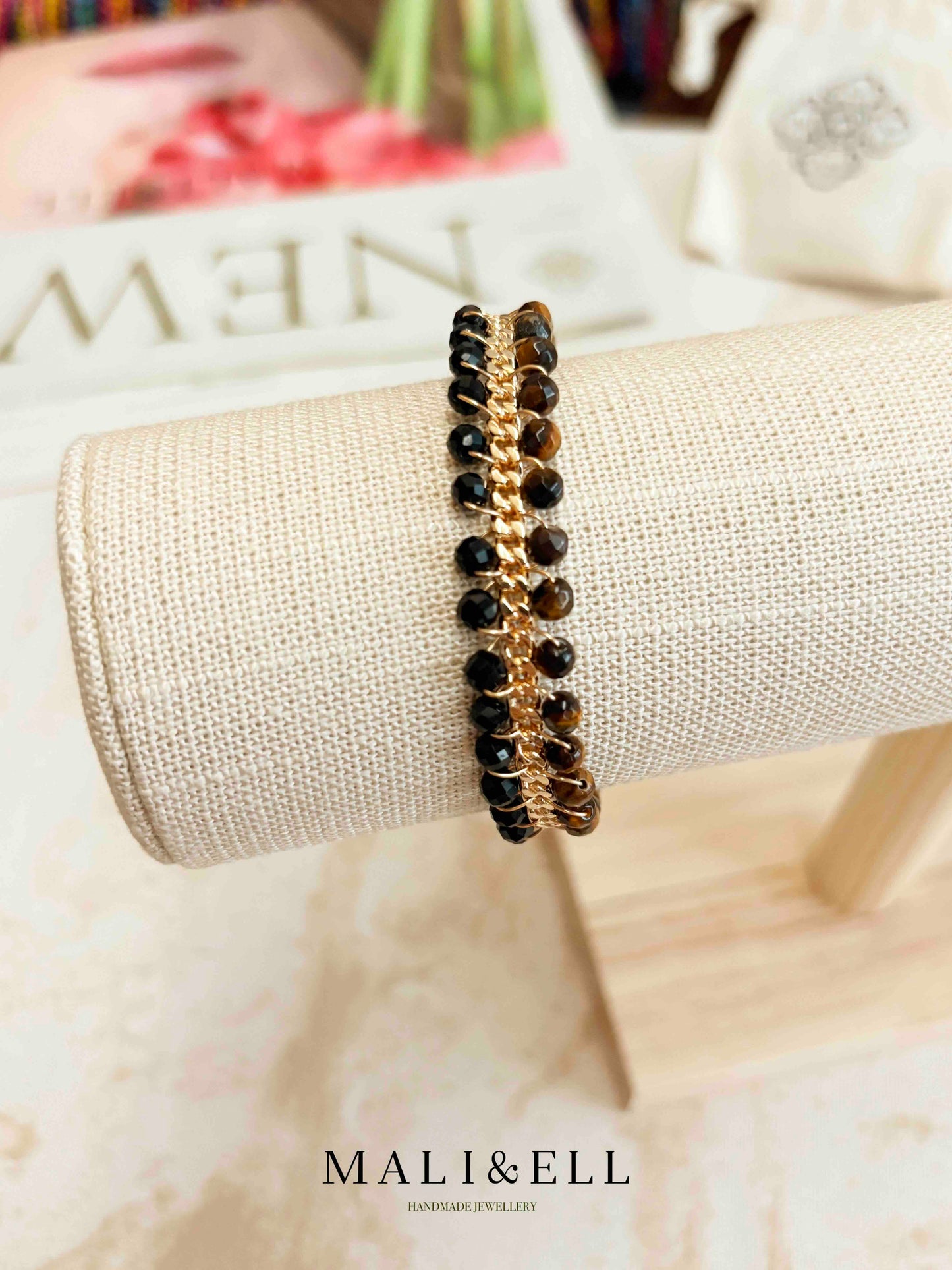 Woven Crystal Bracelet Mali & Ell