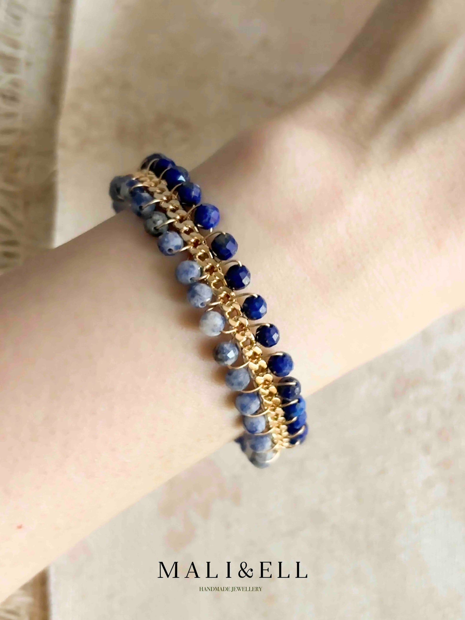 Woven Crystal Bracelet Mali & Ell