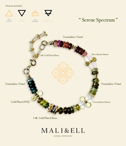 Serene Spectrum Bracelet Mali & Ell