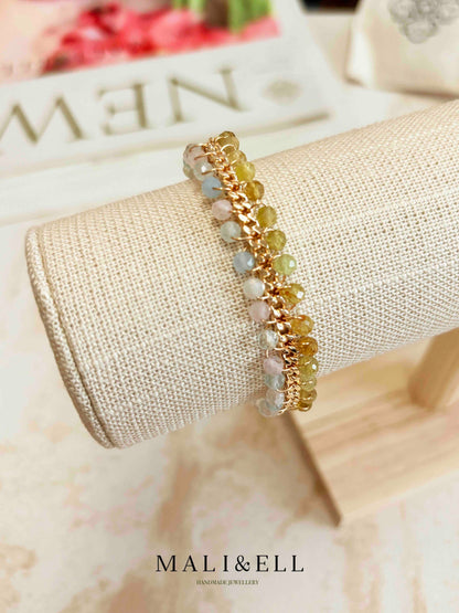 Woven Crystal Bracelet Mali & Ell