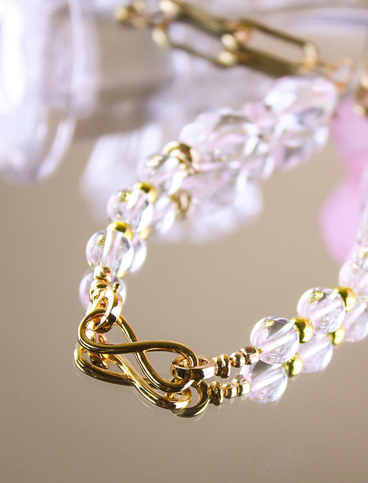The Magician Clear Quartz Collarbone Necklace Mali & Ell