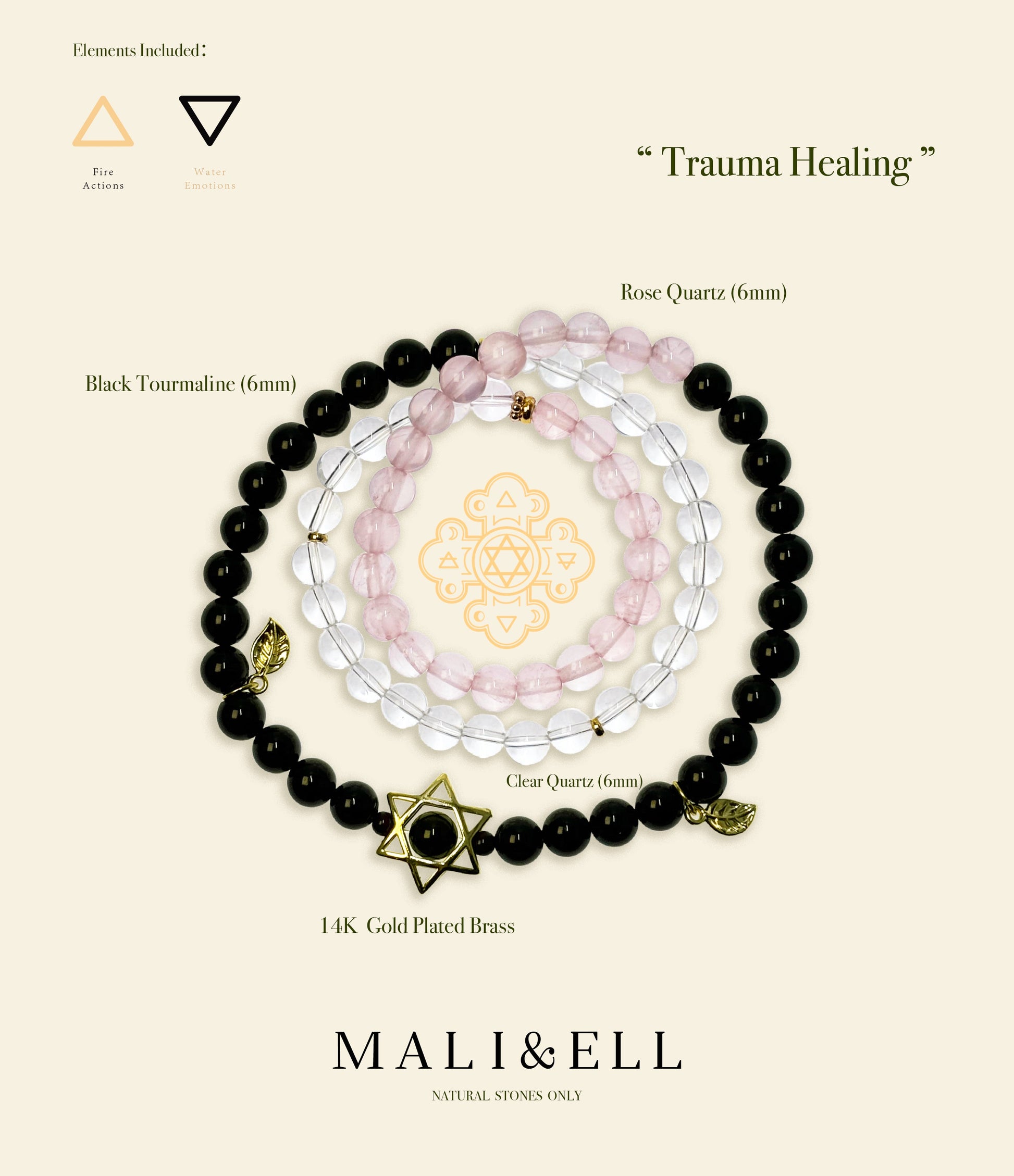 Trauma Healing Bracelet Mali & Ell