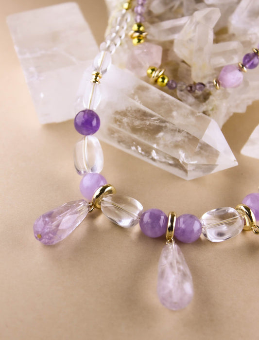 Trinity of Light Necklace Mali & Ell