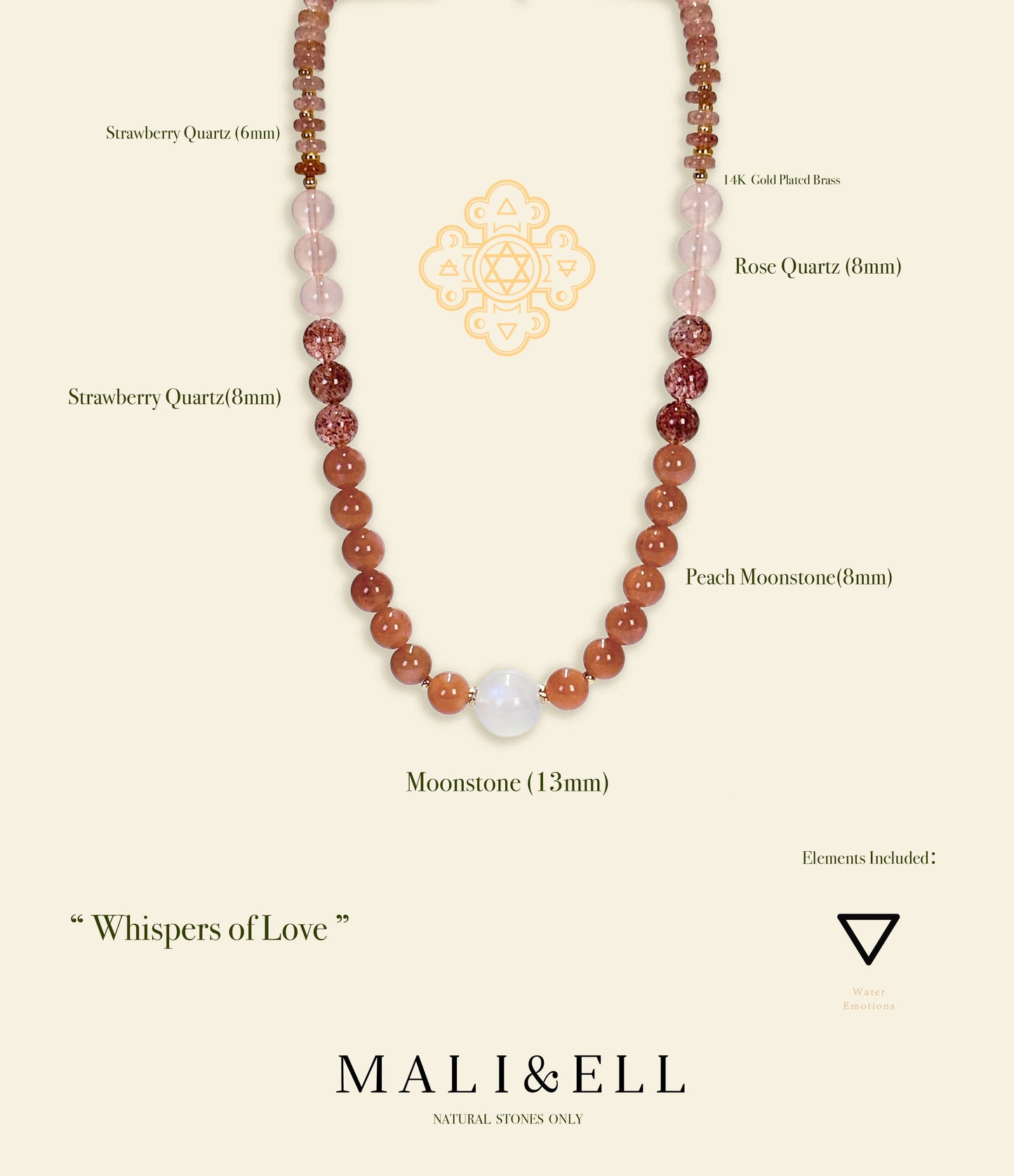 Love'em - Whispers of Love Necklace Mali & Ell