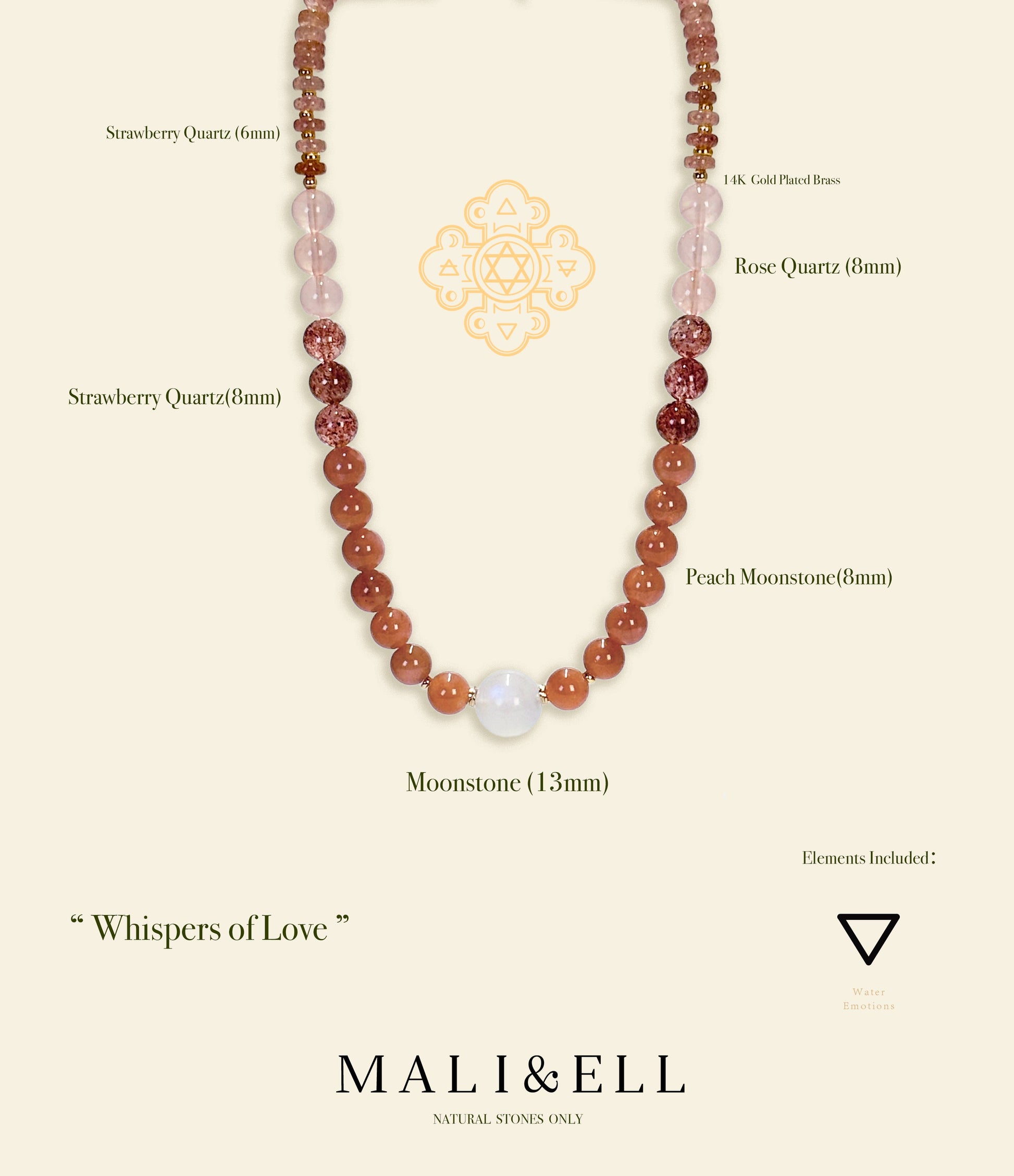 Love'em - Whispers of Love Necklace Mali & Ell